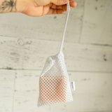 Pochette en filet pour savon