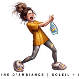 Bruine d'ambiance | Soleil + lin