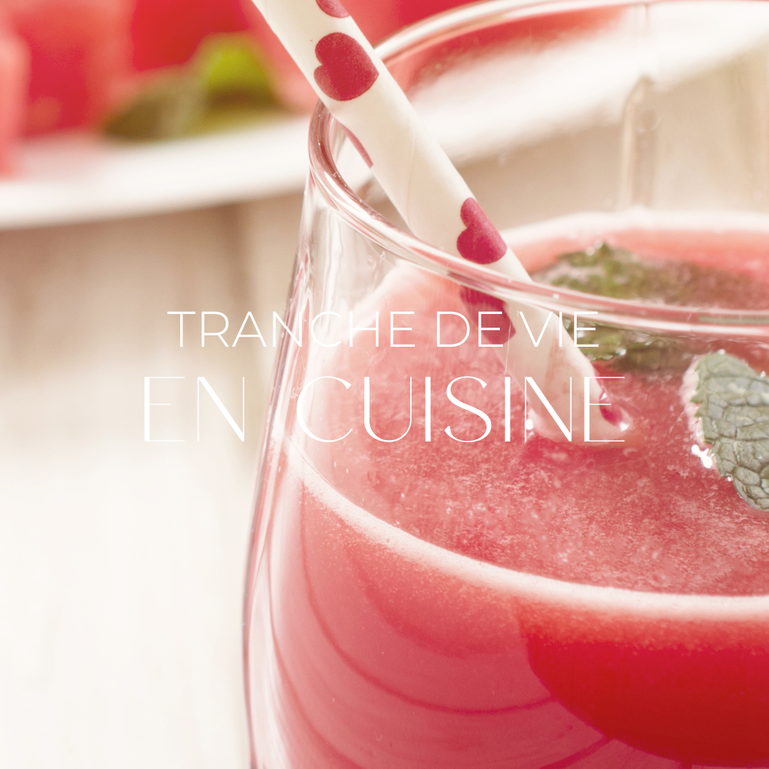 Tranche de vie en cuisine | Agua fresca au melon d'eau