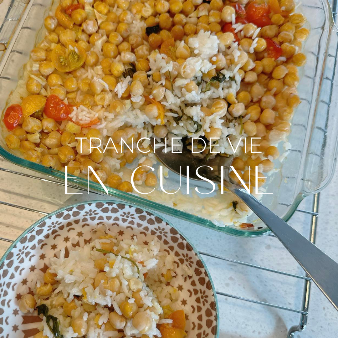 Tranche de vie en cuisine | Riz « plant base »