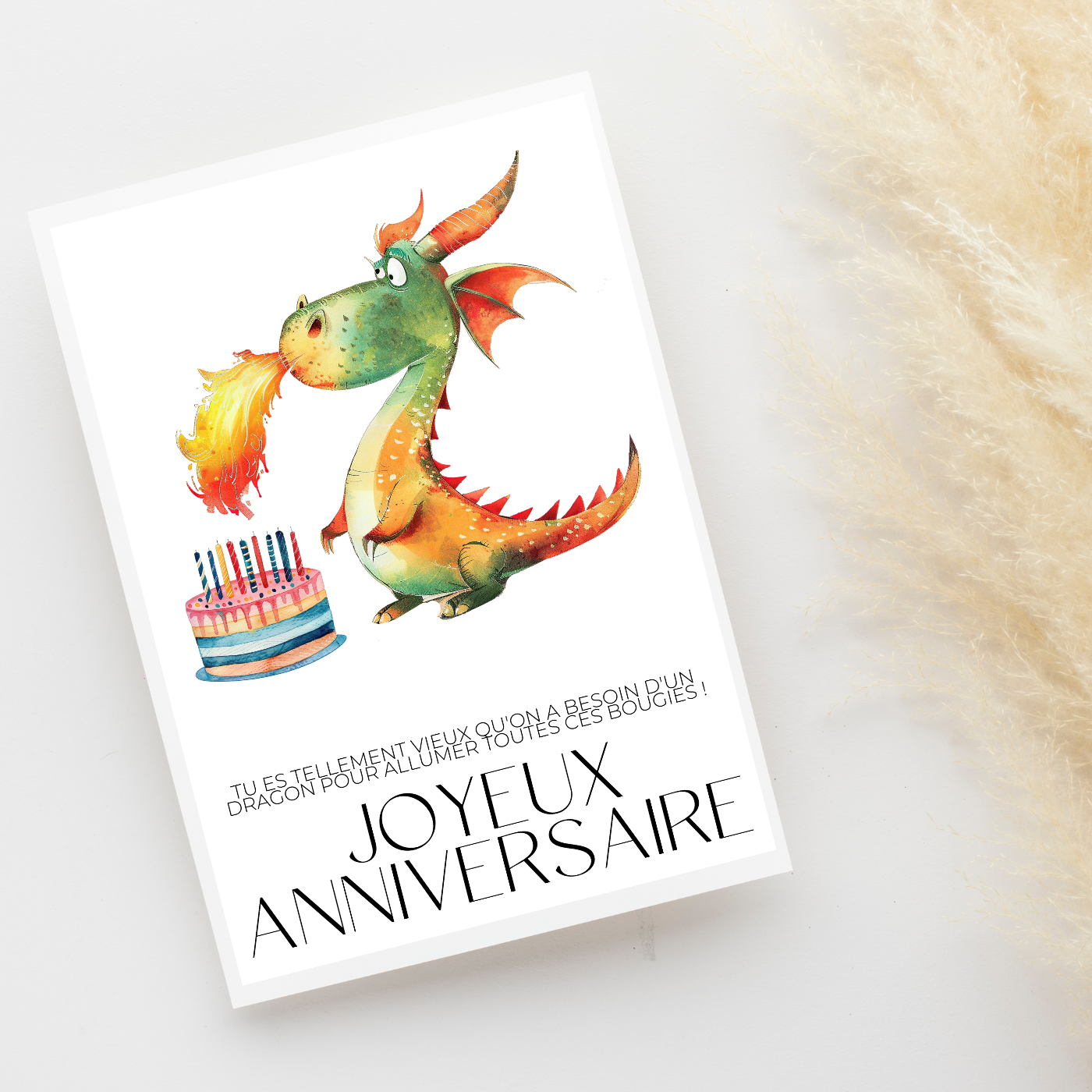 Carte de souhaits | Anniversaire