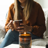 Bougie | Chai au lait d'avoine et à la citrouille