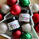 Bougie mini « Joyeuses FÊTES » ⇢Avec prénom personnalisé⇠